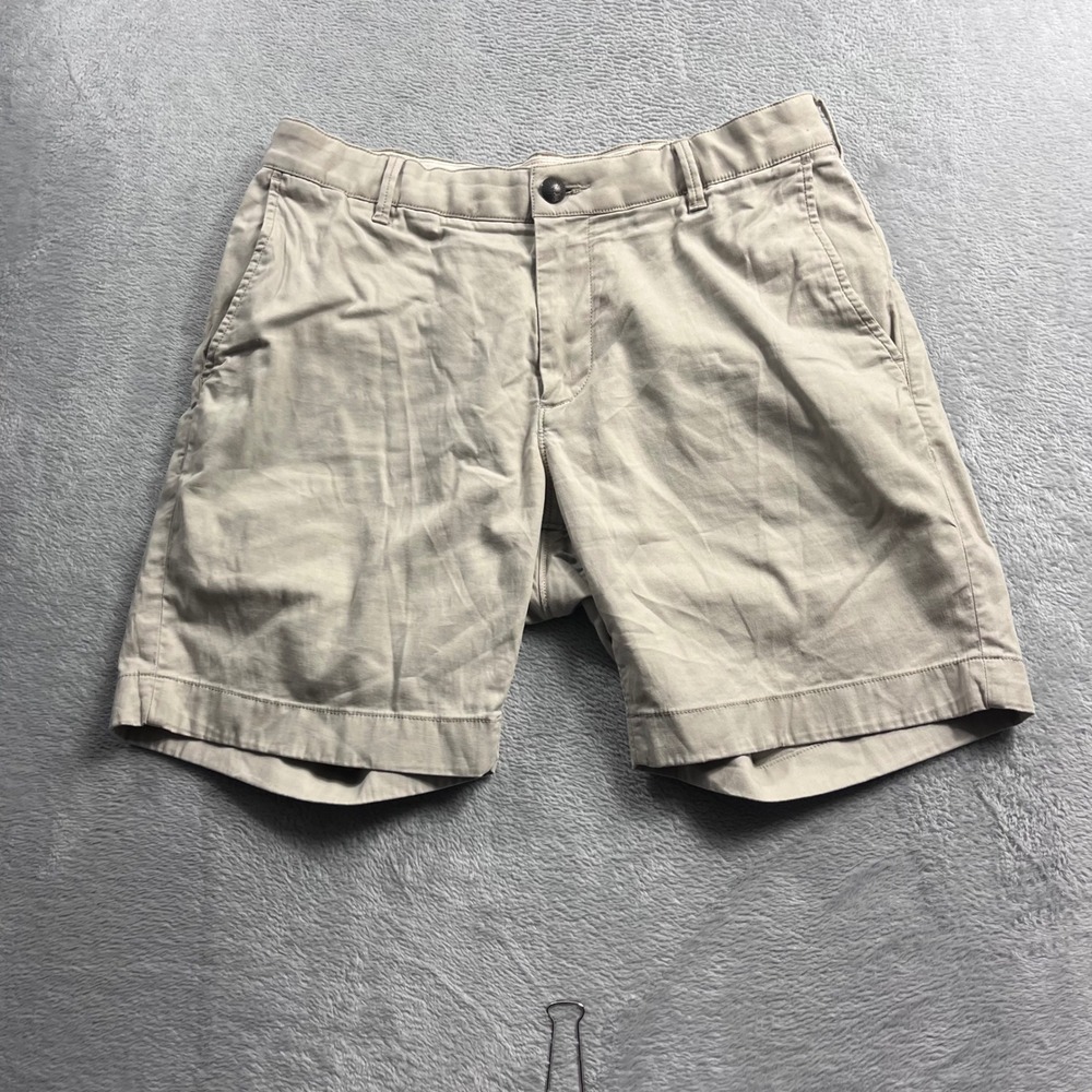 Faherty Brand Men 32 Khaki Tan Island Life Chino Shorts MBS2203-SKH